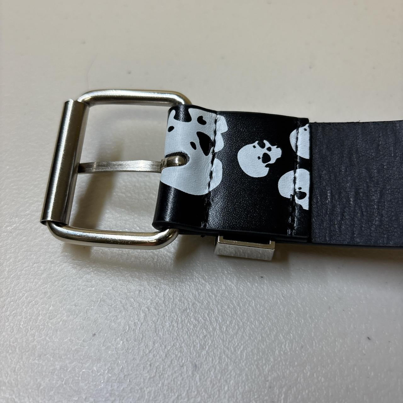 0668 - All Over Print Skull Belt