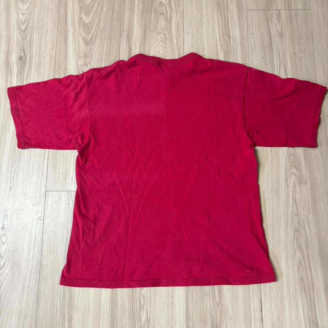 0515 - Vintage 90s Boxy Champion Red Shirt