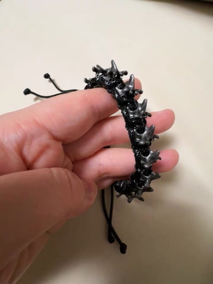 Nightspine Woven Bracelet