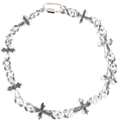 Translucent Resin Cross Chain