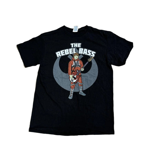 0544 - 2000s Rebel Bass Graphic T Shirt