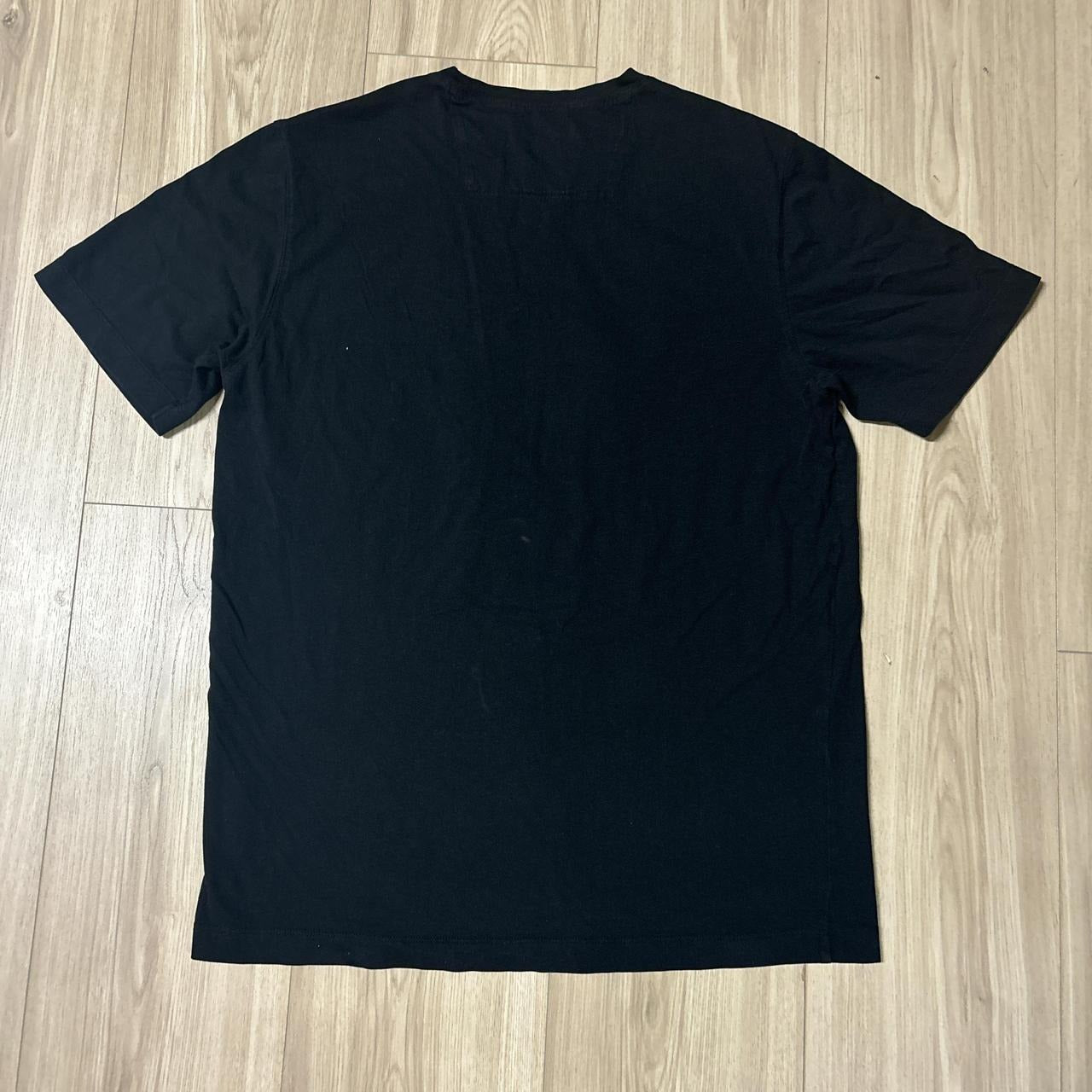 0525 - Bugatchi Embroidered Car Black Shirt