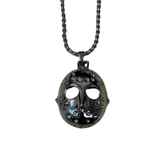 0497 - Jason Hockey Mask Necklace