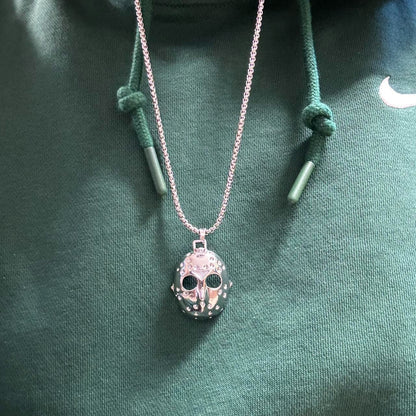 0497 - Jason Hockey Mask Necklace