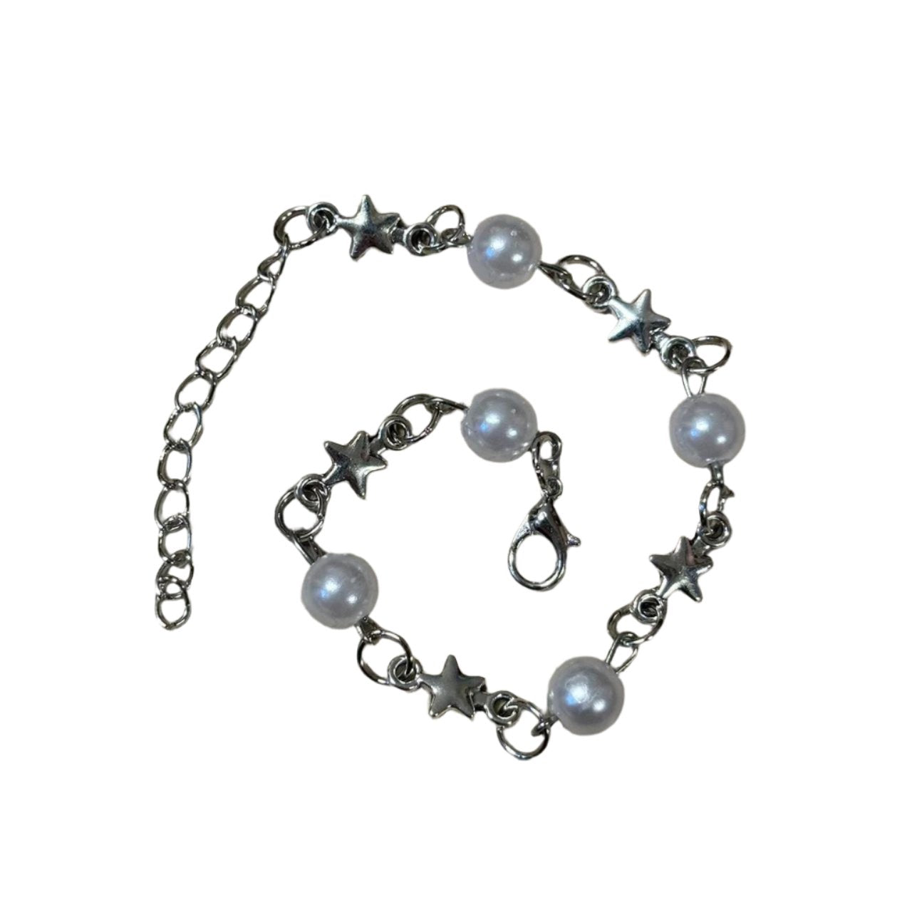 0495 - Mini Star White Pearl Bracelet