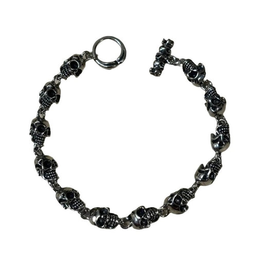 0438 - Skull Toggle Bracelet