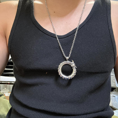 Dragon Ouroboros Ring Necklace
