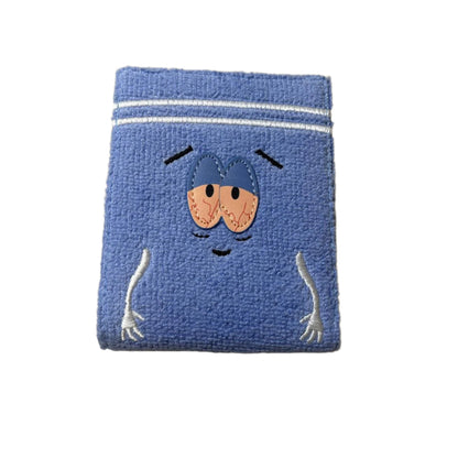 0608 - High Eyes Blue Yarn Wallet