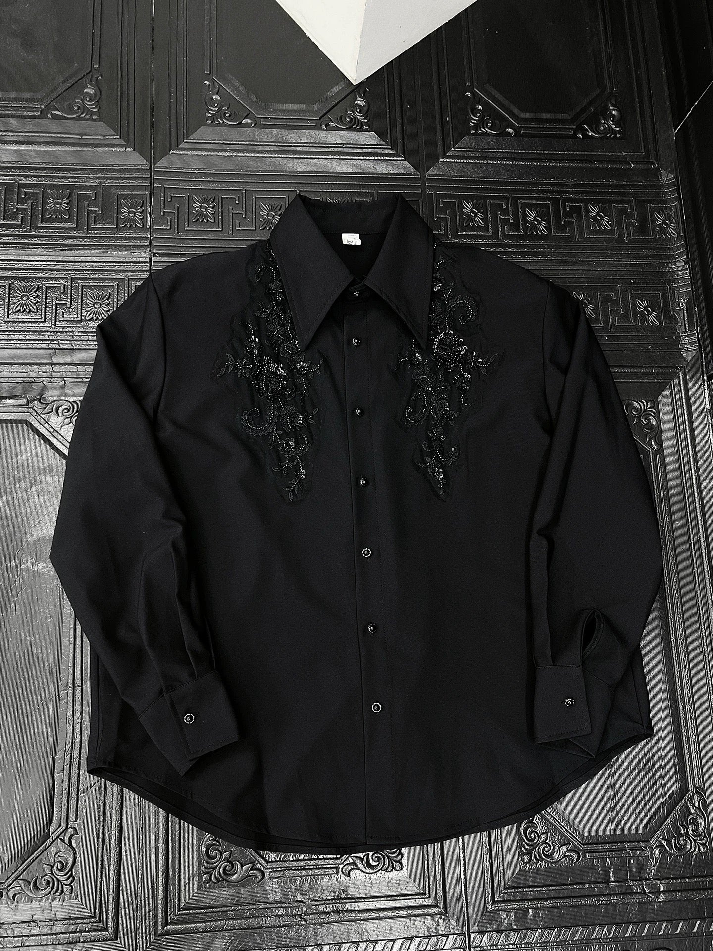 Baroque Veil Button Shirt