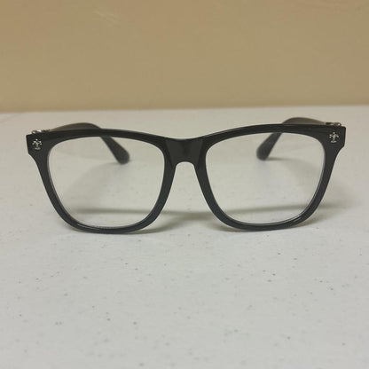 Gothic Cross Frame Glasses