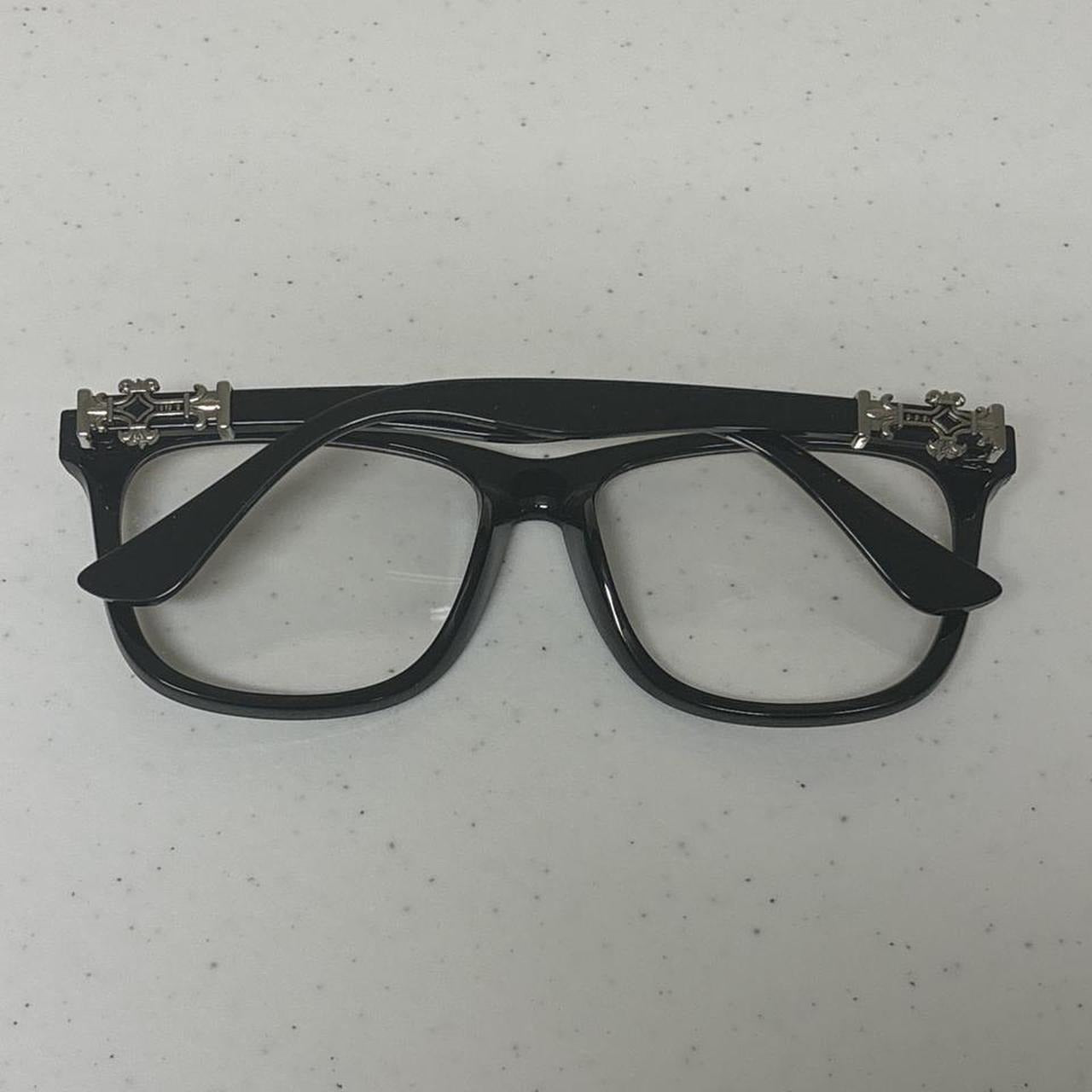 0583 - Gothic Cross Frame Glasses