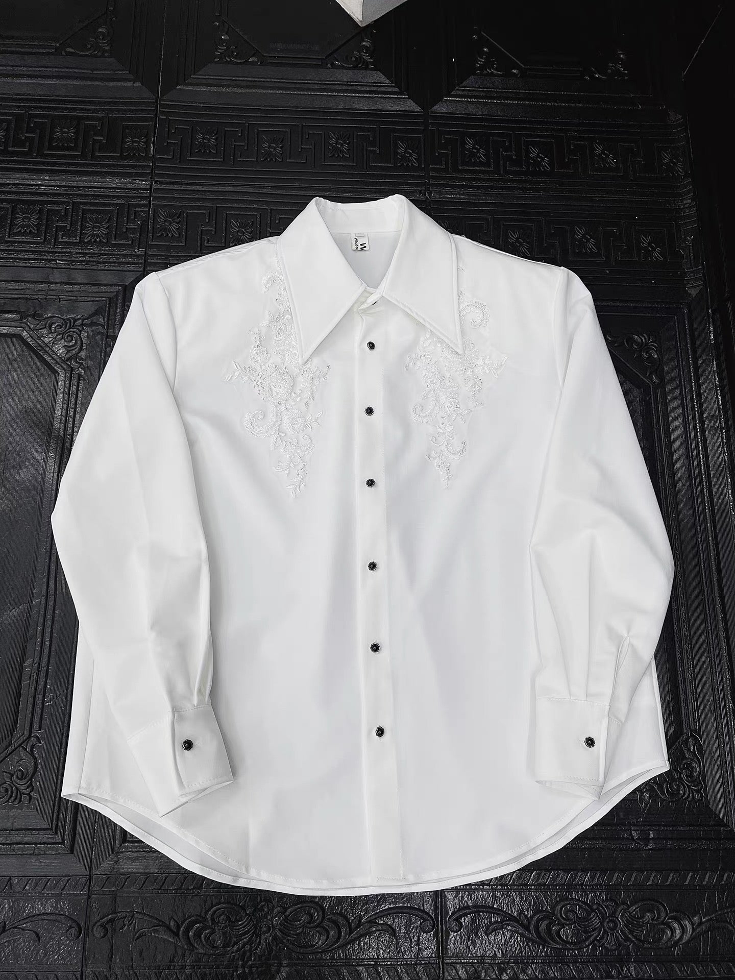 Baroque Veil Button Shirt