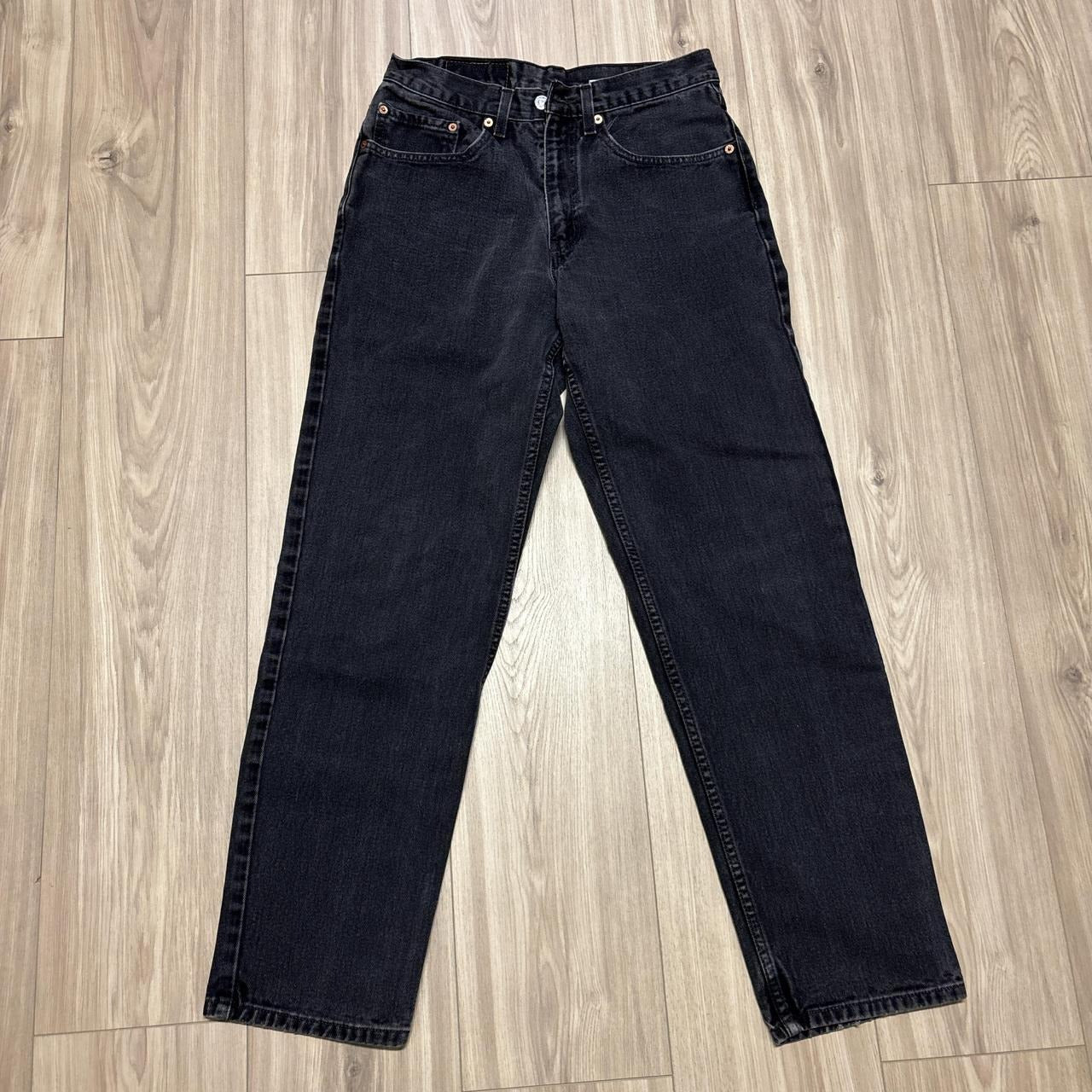 0639 - Vintage ‘02 Levi’s Faded 550 Black