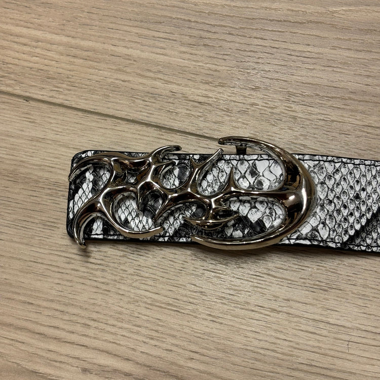 0357 - Y2K Buckle Snake Belt