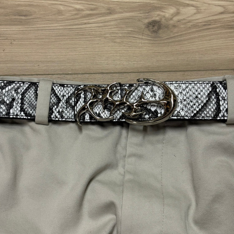 0357 - Y2K Buckle Snake Belt