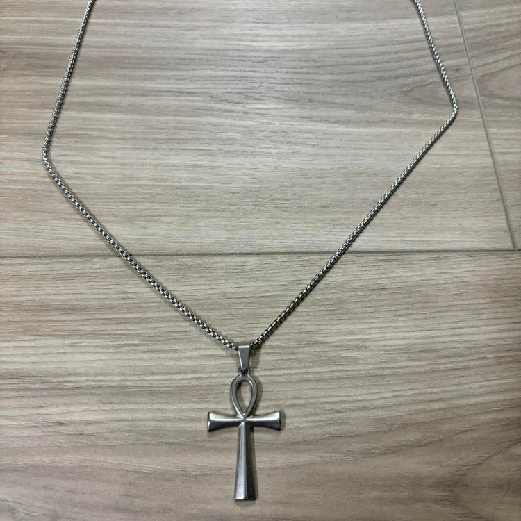 0298 - Egyptian Ankh Cross Necklace