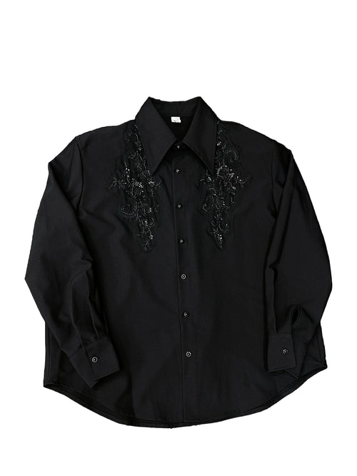 Baroque Veil Button Shirt