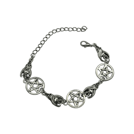 0220 - Pentagram Angel Bracelet