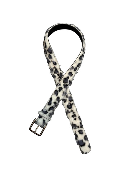 Snow Leopard Plush Belt
