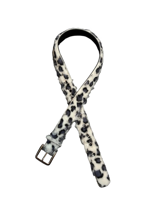 Snow Leopard Plush Belt