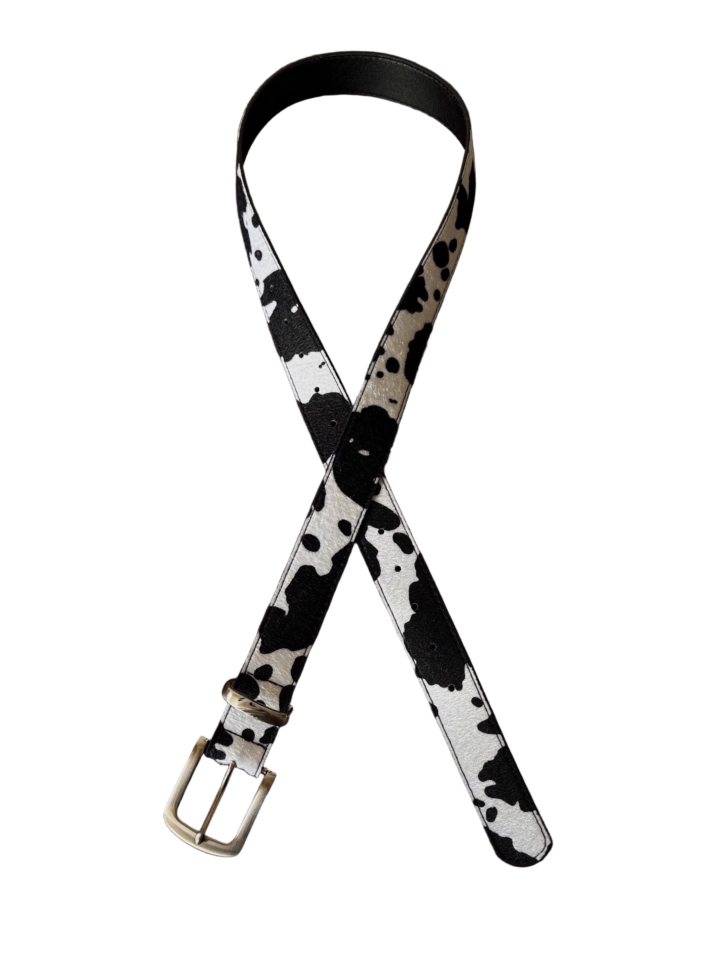 Urban Cowprint Belt
