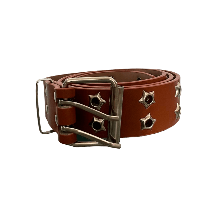 0061 - Star Rivet Belt (tan)