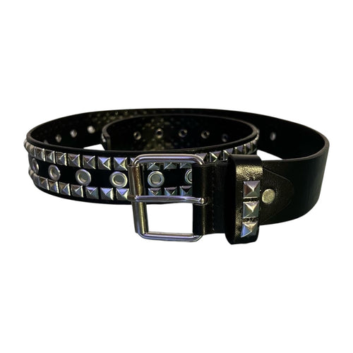 Double Row Rivet Studded Belt