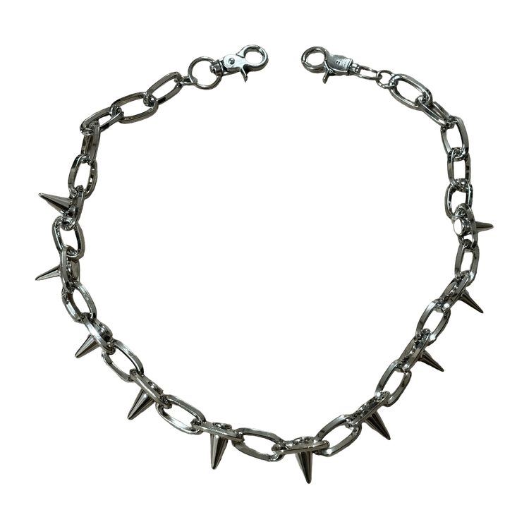 0132 - Spike Rivet Wallet Chain