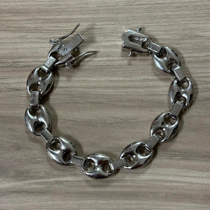 0194 - Sparkling Mariner Link Bracelet (Silver)