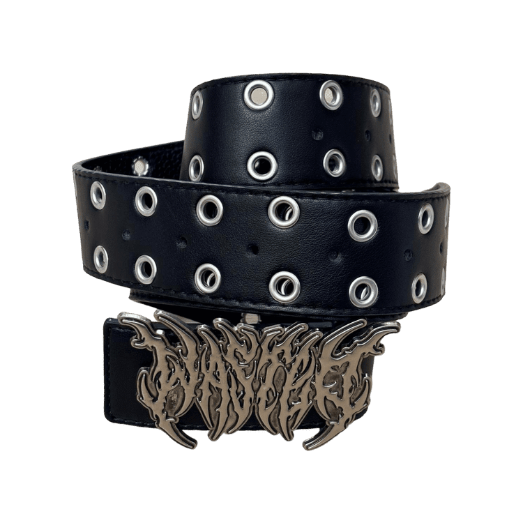 0012 - Grunge Buckle Grommet Belt