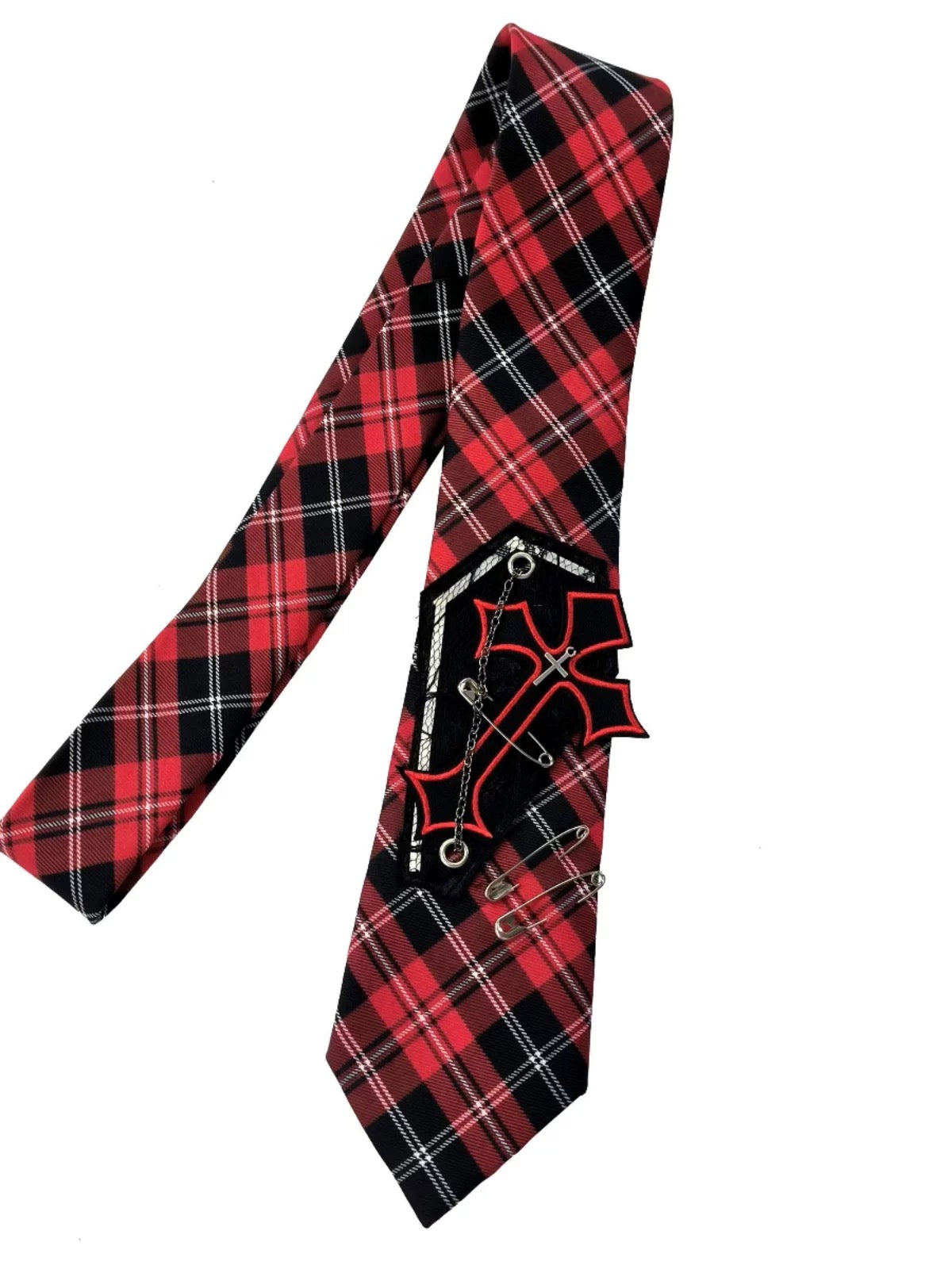 Crimson Anarchy Tie