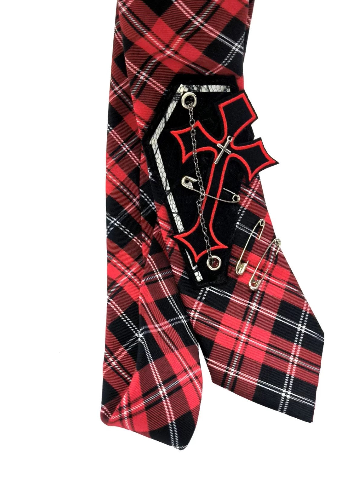 Crimson Anarchy Tie