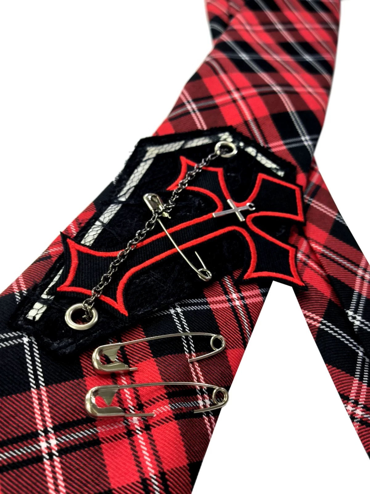 Crimson Anarchy Tie