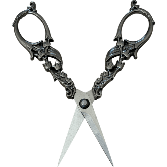 0322 - Gothic Floral Scissors