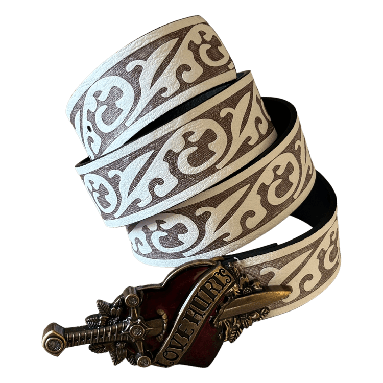 0028 - Gothic Sword Heart Belt