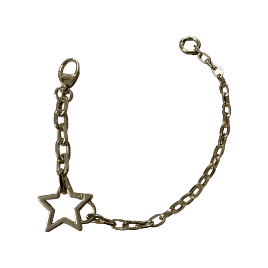 0126 - Gold Star Wallet Chain