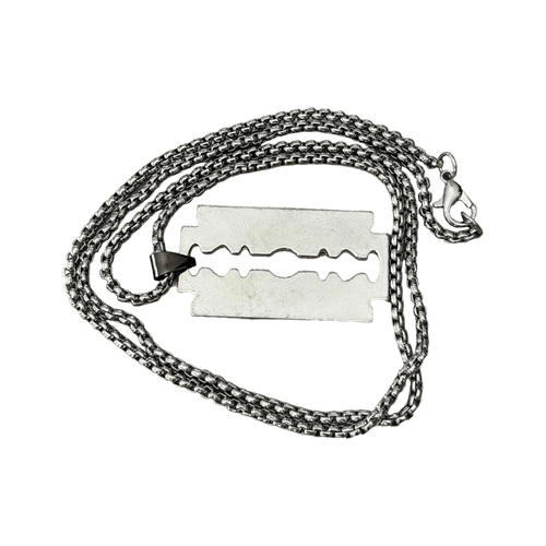 0195 - Razor Blade Necklace