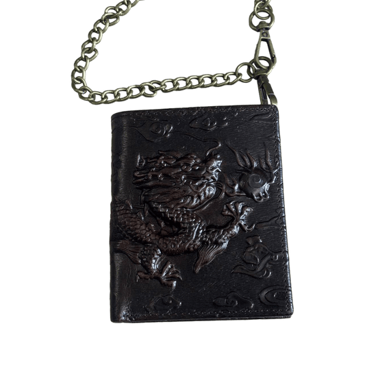 0334 - Embossed Dragon Wallet