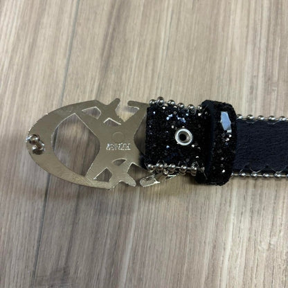 0057 - Triple Star Rhinestone Belt