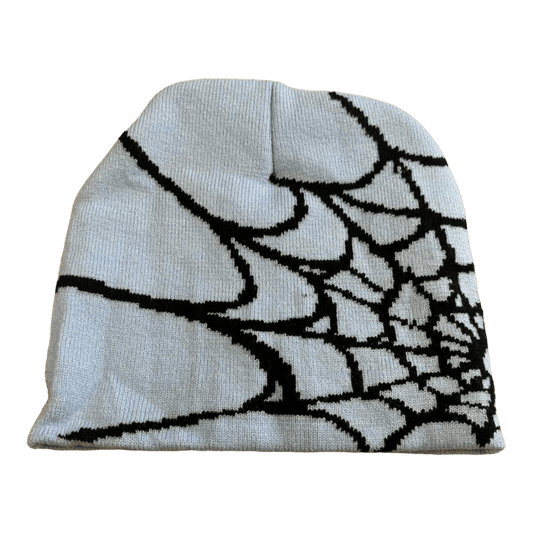 0079 - Beanie Spiderweb Blue