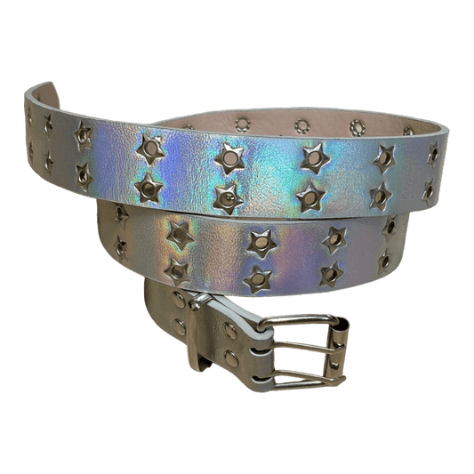 0023 - Laser Star Grommet Belt