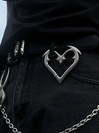Razor Heart Carabiner