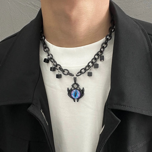 Demon Evil Eye Necklace