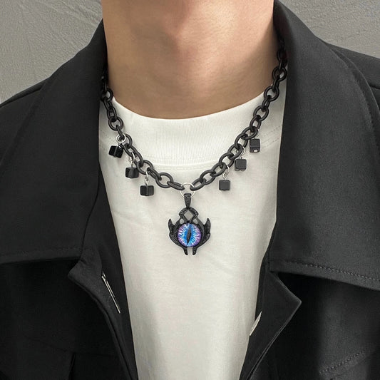 Demon Evil Eye Necklace