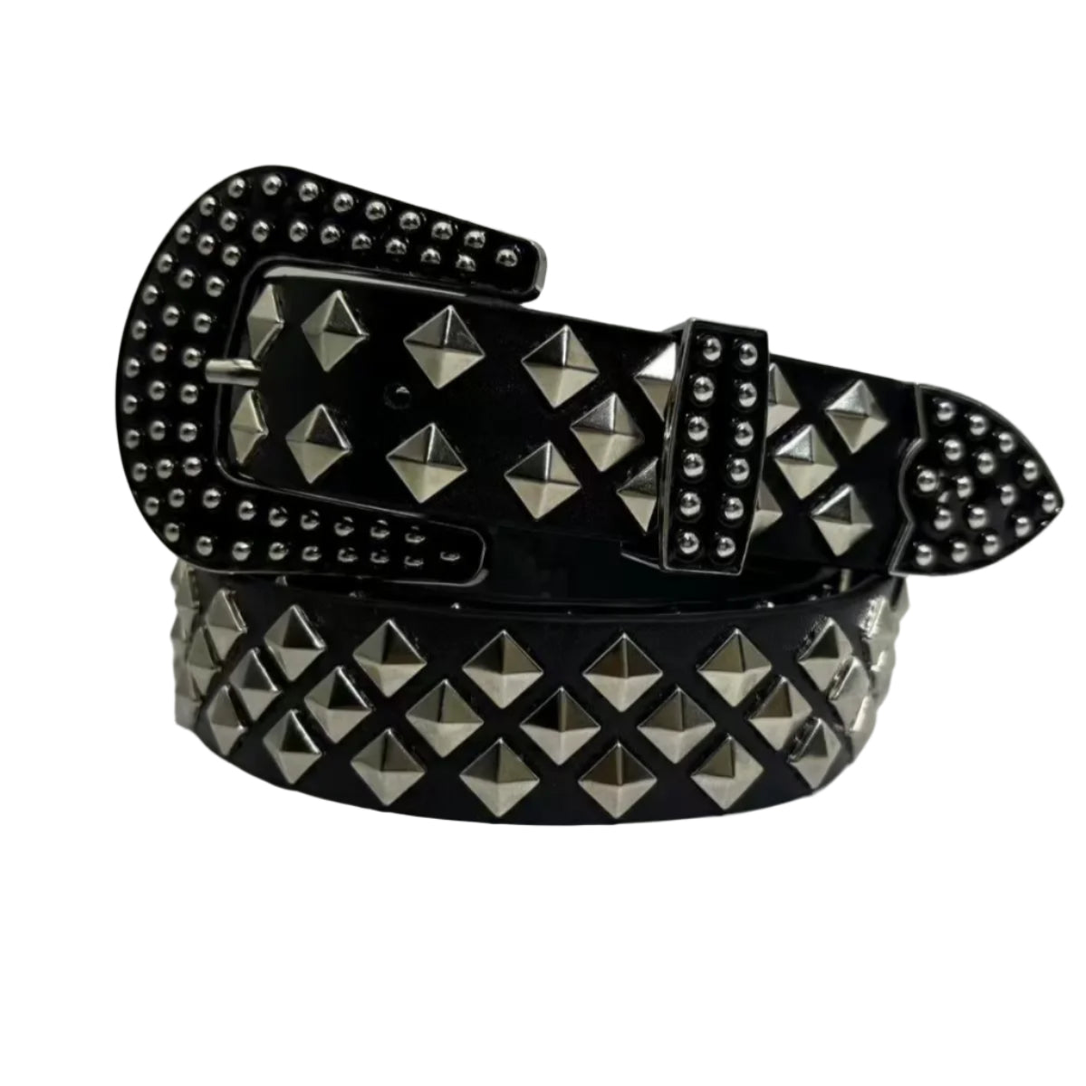 Rivet Nails Studded Belt