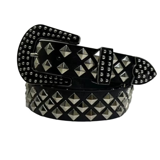 Rivet Nails Studded Belt