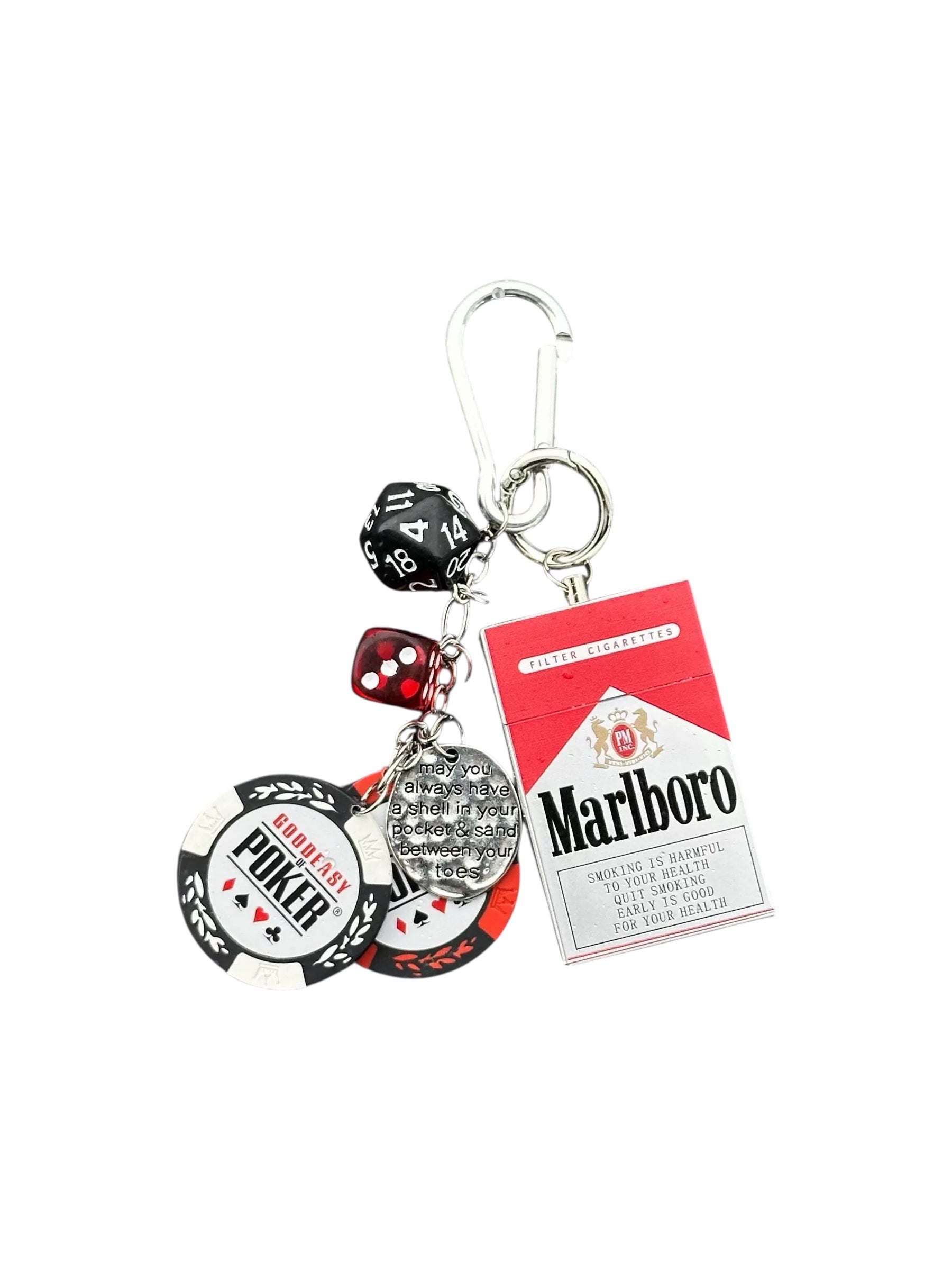 Smoke & Dice Keychain