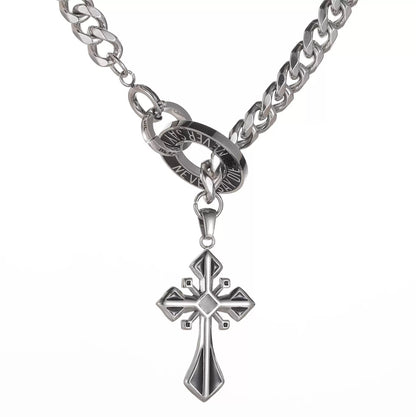 Celestial Cuban Cross Necklace