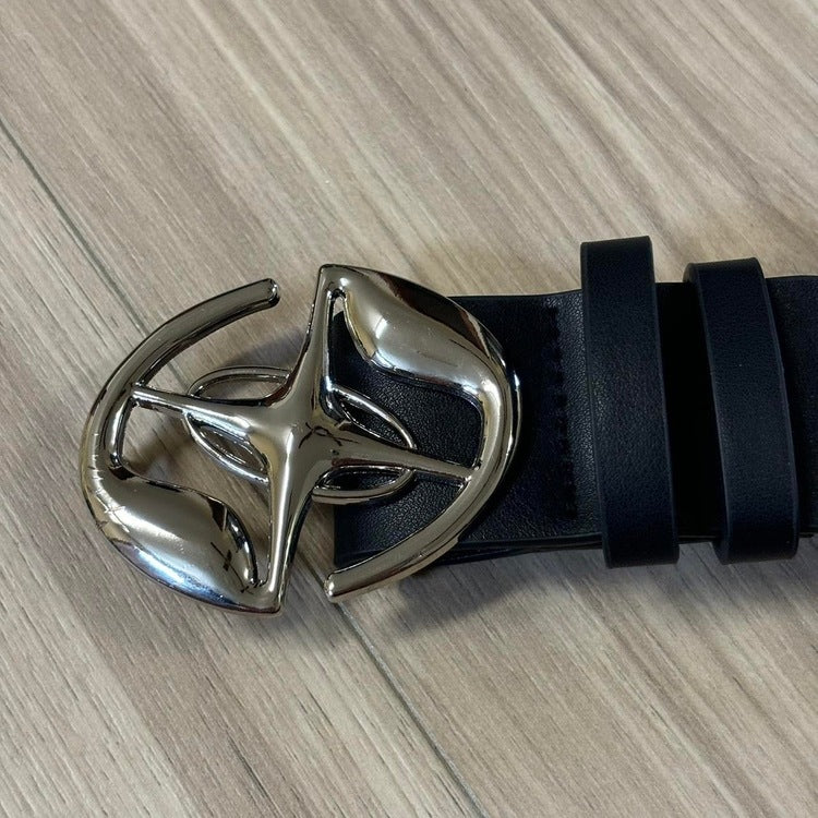 0246 - Y2K/Cyber Star Buckle belt