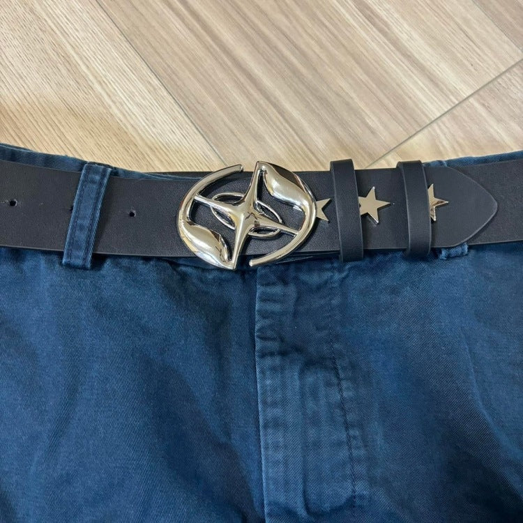 0246 - Y2K/Cyber Star Buckle belt